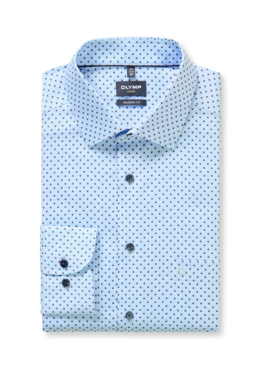 Olymp Luxor Modern Fit společenská košile s prodlouženým rukávem