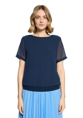 Betty & CO dámské triko s průsvitnými rukávy