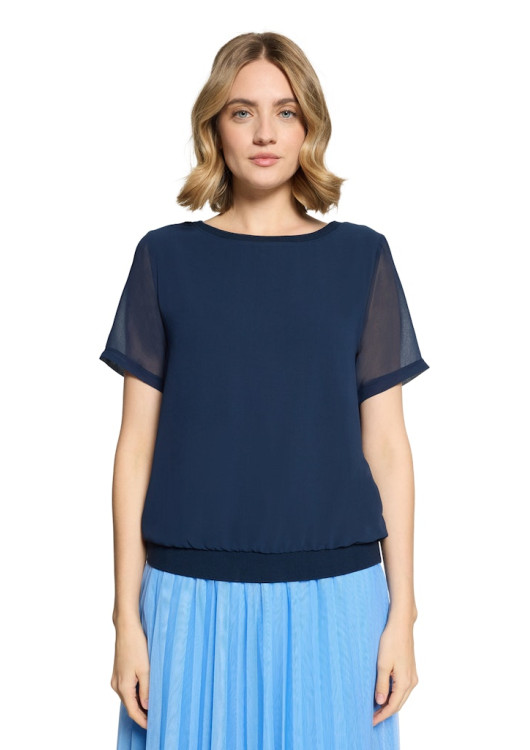 Betty & CO dámské triko s průsvitnými rukávy