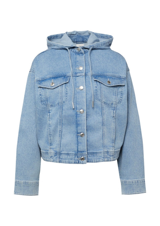 s.Oliver dámská džínová bunda s kapucí