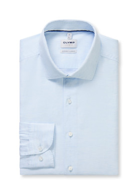 Olymp Level Five Body Fit pánská lněná košile