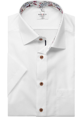 Marvelis pánská košile Modern Fit  s krátkým rukávem