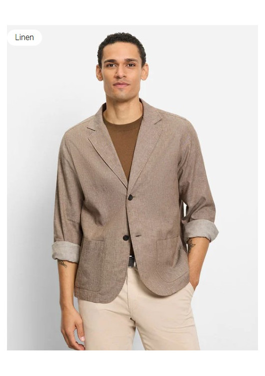 Olymp pánské lněné sako