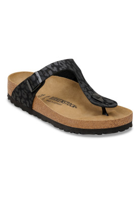 Birkenstock letní pantofle s leopardím vzorem