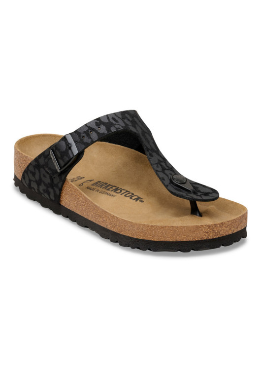 Birkenstock letní pantofle s leopardím vzorem