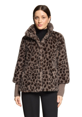Betty Barclay dámský kabátek s leopardím vzorem