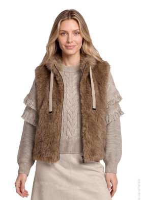 Betty & Co dámská vesta na zip