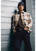 JOOP! Jeans pánská košile s kostkovaným vzorem
