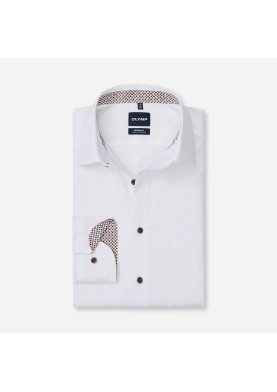 Modern Fit společenská košile s prodlouženým rukávem