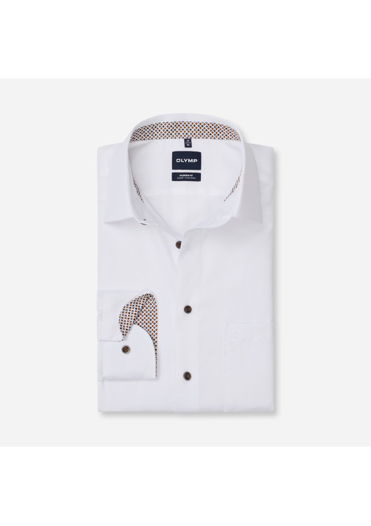 Modern Fit společenská košile s prodlouženým rukávem