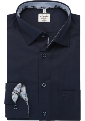 Marvelis Modern Fit společenská košile, nežehlivá úprava