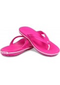 Crocs Crocband Flip Neon Magenta/White (1)