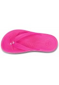 Crocs Crocband Flip Neon Magenta/White (2)