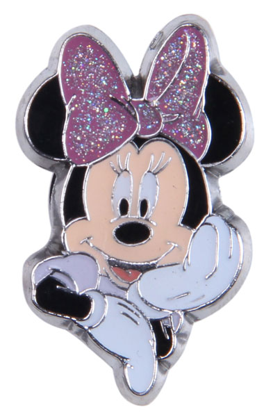 quilted minnie with metal logo