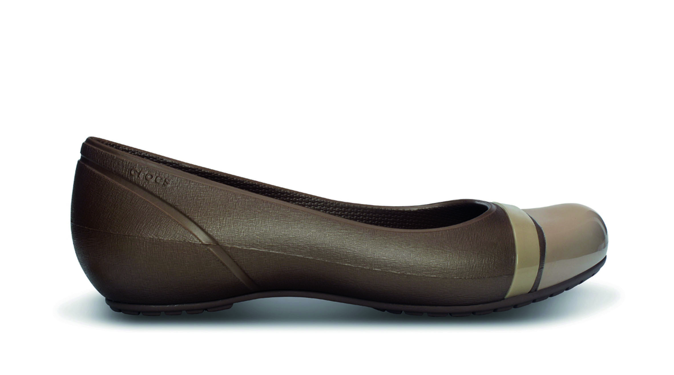 crocs cap toe flat